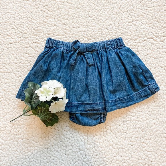 baby jeans skirt